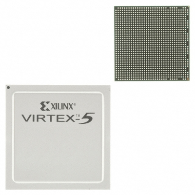 آی سی مدارهای مجتمع XC5VFX130T-2FFG1738I IC FPGA 840 I/O 1738FCBGA